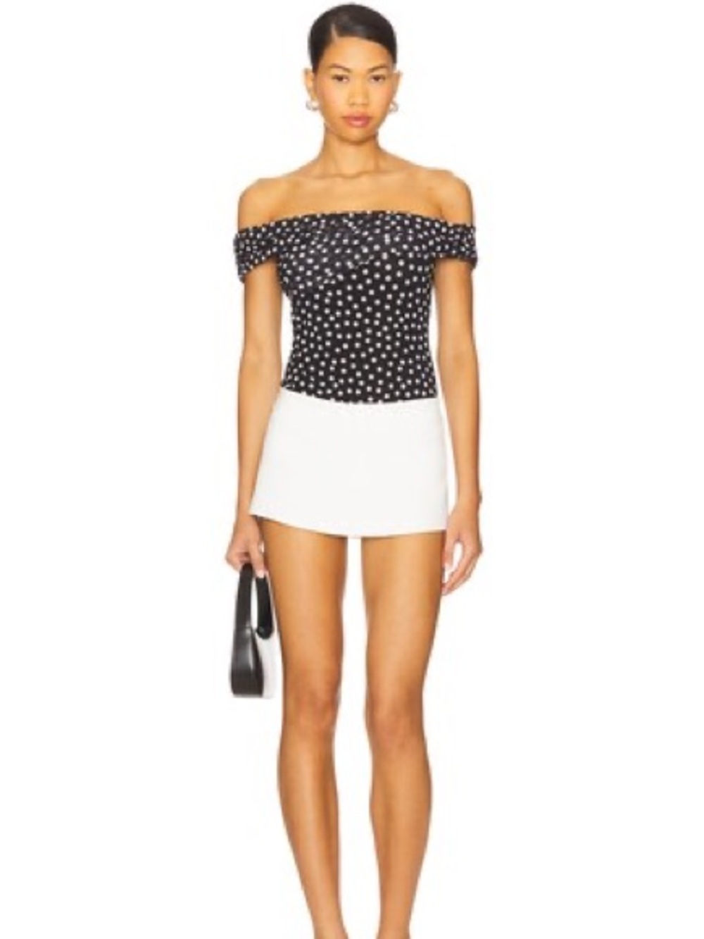 Thea Bodysuit in Black Polka Dot
MAJORELLE - Picture 4 of 6
